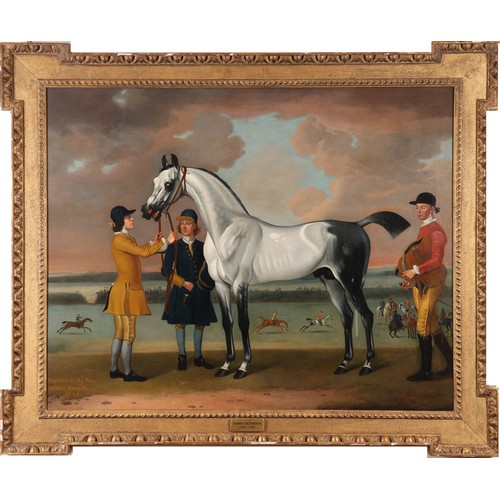 45 - Thomas Spencer (1700-1753).The Duke of Bolton's 'Starling' at Newmarket.Oil on canvas.Provenance: Pu... 
