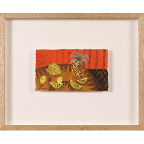 182 - Mary Fedden OBE, RA (1915-2012)Still Life of FruitGouache on PaperSigned and Dated '2002'[To be sold... 