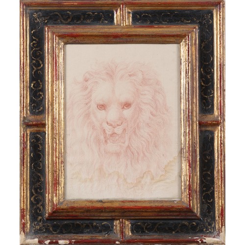 106 - To be sold without reserveProperty of Stephanie Hoppen18th Century (?)Sanguine Drawing of LionFramed... 