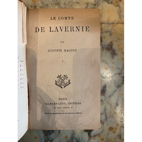 235 - To be sold without reserve4 volumesCalmann-Levy EditionsParisCalmann-LévyNo date

La Comte de... 