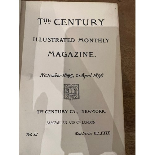 284 - To be sold without reserve2 volumesThe Century Illustrated Monthly MagazineNew York and LondonThe Ce... 