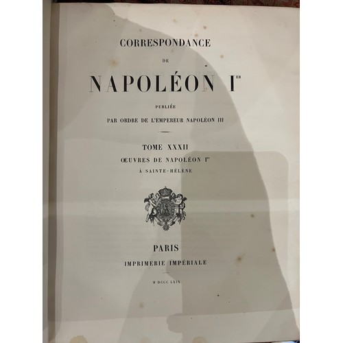 293 - 31 VolumesCorrespondance de Napoléon 1ERPubliée par ordre de l'empereur Napoléo... 