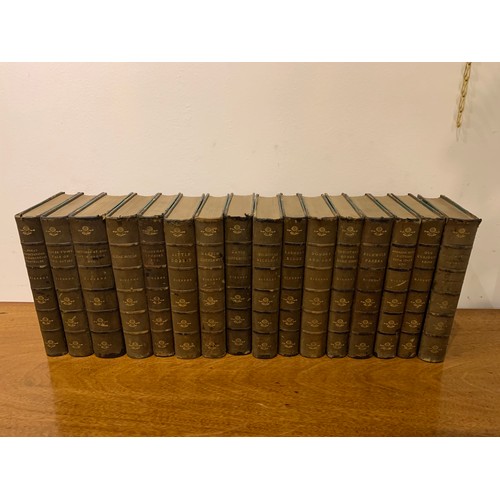 316 - To be sold without reserve16 volumesIllustratedCrown EditionThe Works of Charles DickensLondonChapma... 