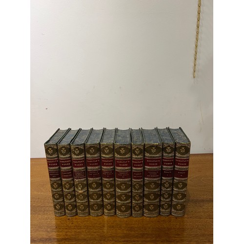 328 - 10 volumesCarlyle's WorksThe Shilling EditionLondonChapman & Hall1888

Cromwell's Letters and Sp... 