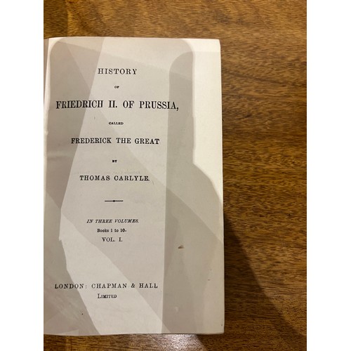 328 - 10 volumesCarlyle's WorksThe Shilling EditionLondonChapman & Hall1888

Cromwell's Letters and Sp... 