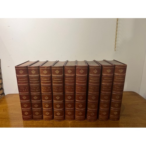 428 - To be sold without reserve9 VolumesChambers's EncyclopaediaLondonWilliam & Robert ChambersEdinbu... 