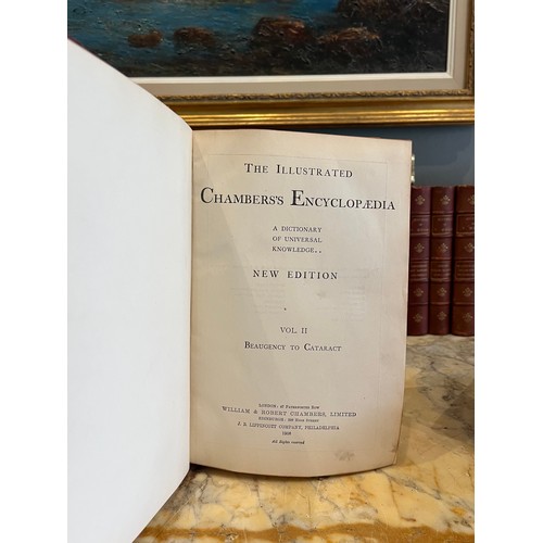 430 - To be sold without reserve3 volumesThe Illustrated Chambers's Encyclopaedia, A Dictionary of Univers... 