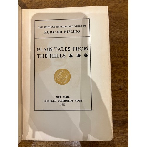 215D - 51 volumesThe Writings in Prose and Verse of Rudyard KiplingNew YorkCharles Scribner's Sons1911

Pla... 