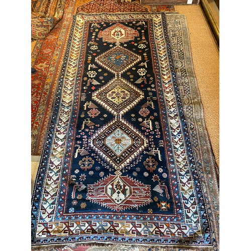 25 - Property of Sir Christopher OndaatjeCaucasian Shirvan Persian rugDimensions:10.3 ft. x 4.9 ft.... 