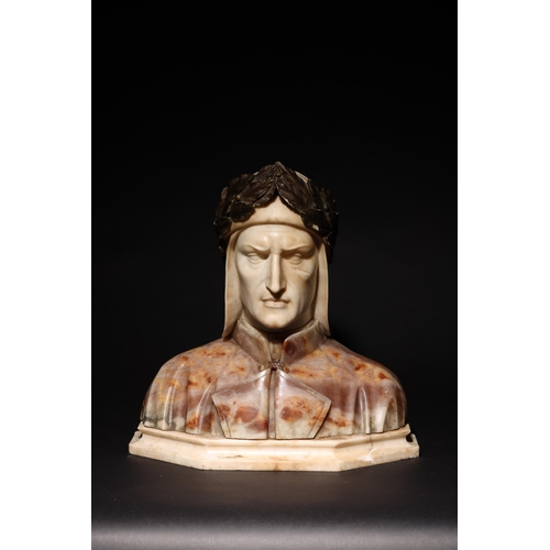 140 - To be sold without reserveProperty of Sir Christopher Ondaatje 19th Century alabaster bust of&n... 