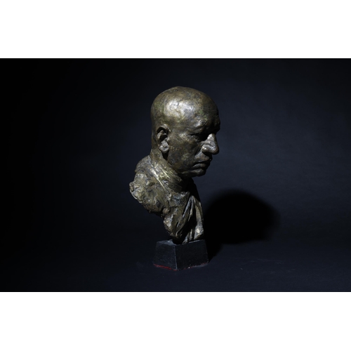 148 - Property of Sir Christopher OndaatjeChandrajeewa, Sarath (b. 1955)Portrait bust of Dr Bellanwila Wim... 