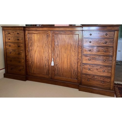 4 - Property of Sir Christopher OndaatjeGillowsMahogany dressing cupboard 1825Dimensions: 98 i... 