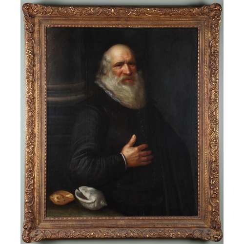 56 - Attributed to Michiel Jansz. van Mierevelt (1566-1641)Mierevelt's Fatherc. 1610Oil on panelWith insc... 