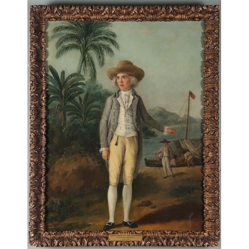 61 - Property of Sir Christopher OndaatjeAttributed to Agostino Brunias (1730-1796)Portrait of a Gentlema... 