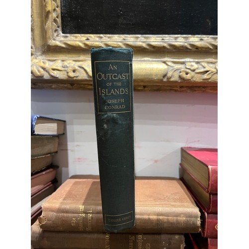 275 - First EditionJoseph Conrad (1857-1924)An Outcast of the IslandsT. Fisher UnwinLondon1896Dimensions:8... 