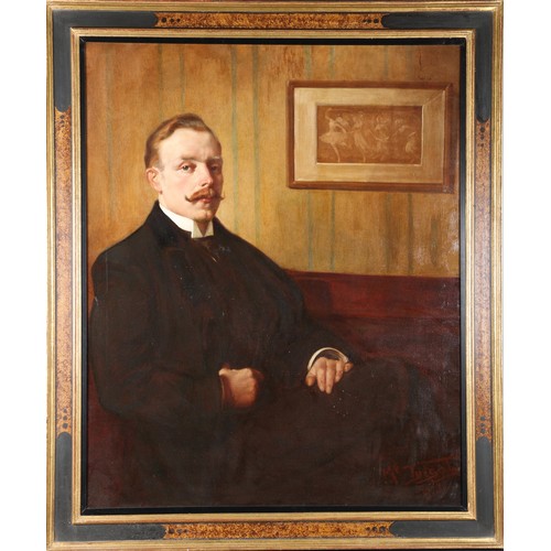 115 - Property of the late Marcello ViolanteMédard Tytgat (1871 - 1948)Portrait of a gentleman with a ball... 