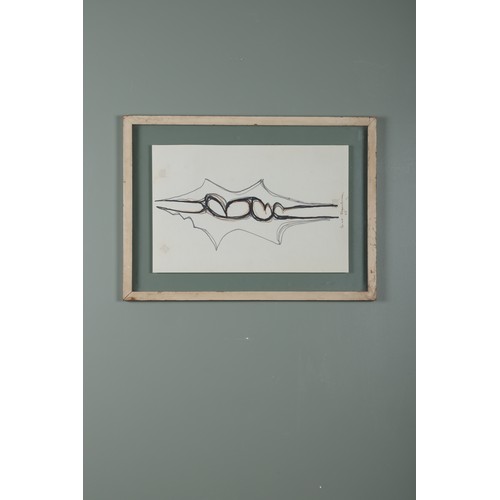 165 - Property of a GentlemanFranchina, Nino (1912-1987)Untitled drawing (1966)Felt paper on paperSigned a... 