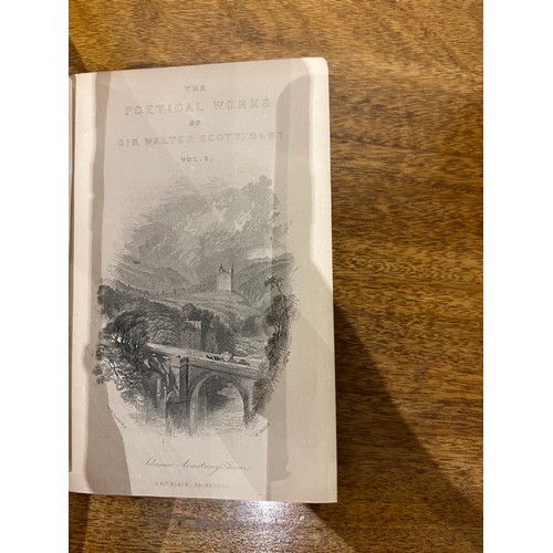 210 - To be sold without reserve7 volumesWith the author's notes and J. M. W. Turner plates Sir Walter Sco... 