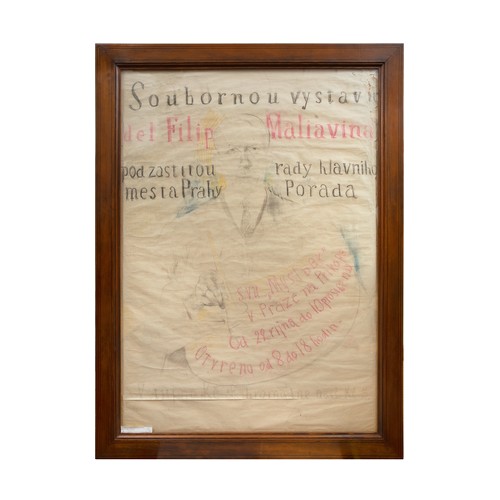 106 - Property of the late Marcello ViolanteFilipp Andreevich Malyavin (1869 - 1940)Poster design for Maly... 