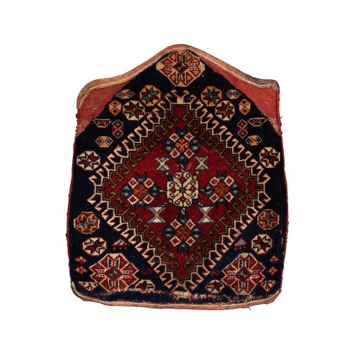 201 - Property of a GentlemanSouth-West Persian19th CenturyA Khan seat cover, c. 1850 - 1870Dimensions:21.... 