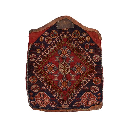 201 - Property of a GentlemanSouth-West Persian19th CenturyA Khan seat cover, c. 1850 - 1870Dimensions:21.... 