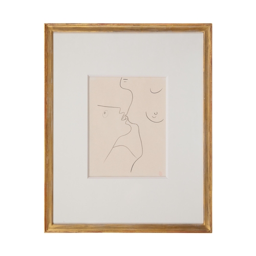 179 - Property of a Gentleman collectorJean Cocteau (1889 - 1963)Le Couple AmoreauxPencil on paperProvenan... 