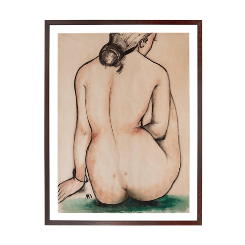 238 - Property of a distinguished GentlemanKrishna Hawlaji Ara (1914 - 1985)Untitled (nude)Watercolour on ... 