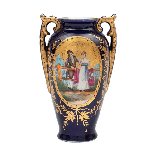 89 - To be sold without reserveProperty of a Gentleman19th Century,A limoges urn depicting Napoleon and J... 