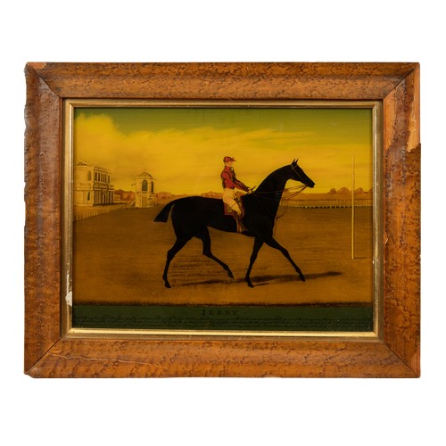 83A - To be sold without reserveProperty of a Gentleman4 Hand-coloured engravings of horses and jockeysDim... 