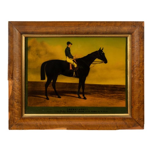 83A - To be sold without reserveProperty of a Gentleman4 Hand-coloured engravings of horses and jockeysDim... 