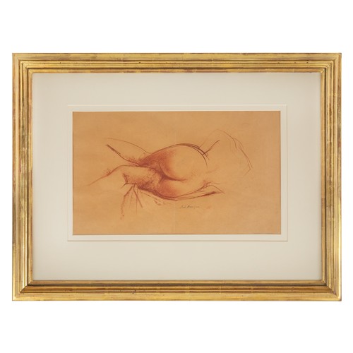 181 - Property of a Gentleman CollectorPietro Annigoni (1910 - 1988)Female Nude StudySanguine on paperSign... 