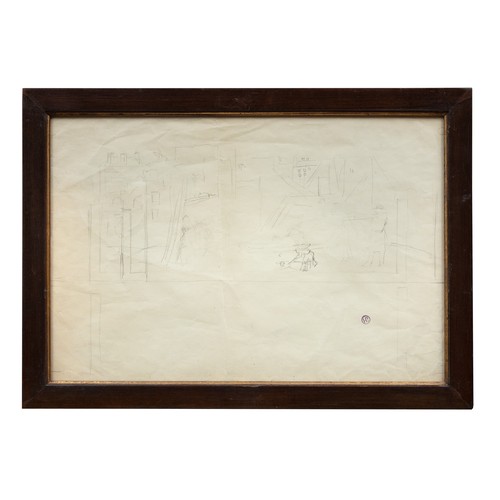 222 - Property of a the late Marcello ViolanteNatalia Sergeevna Goncharova (1881 - 1962)A sketch for a sta... 