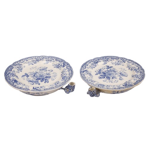 266 - Property of a Gentleman19th CenturyA pair of Spode muffin dishesDimensions:9.75 in. (Diameter)... 