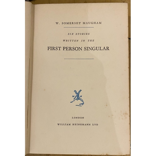 311 - Property of the late author and by descent of his familyW. Somerset Maugham (1874 - 1965)First Editi... 