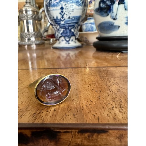 172 - Property of a Gentleman of Chelsea3rd / 4th Century BCGreek Eastern EmpireAn agate intaglio of a Sph... 