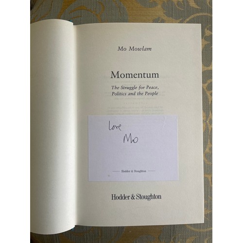 281 - To be sold without reserveMo Mowlam (1949 - 2005)First EditionSigned