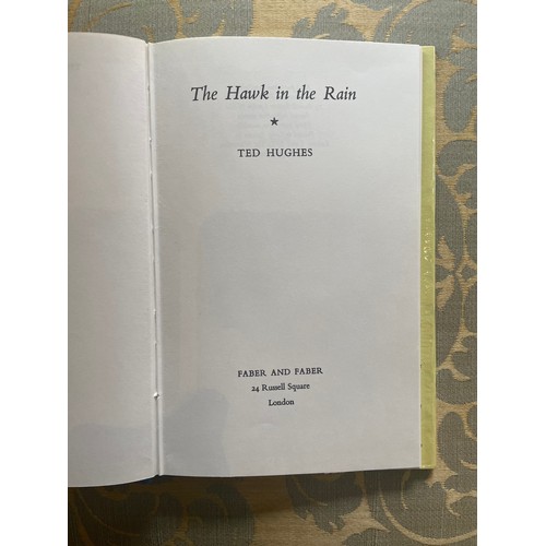 290 - 3 Volumesincluding P.G Wodehouse, Ian Fleming and Ted Hughes[a]First edition With original dust jack... 