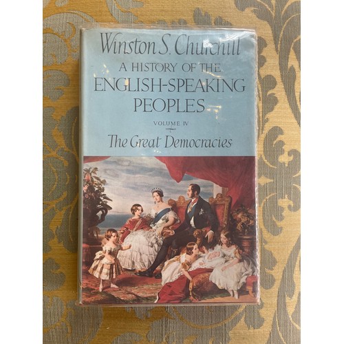 291 - First editionWith original dust jacket 4 volumesWinston S. Churchill (1874 - 1965)A History of the E... 