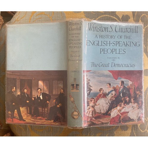 291 - First editionWith original dust jacket 4 volumesWinston S. Churchill (1874 - 1965)A History of the E... 