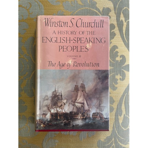 291 - First editionWith original dust jacket 4 volumesWinston S. Churchill (1874 - 1965)A History of the E... 