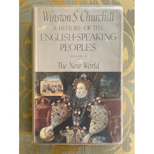 291 - First editionWith original dust jacket 4 volumesWinston S. Churchill (1874 - 1965)A History of the E... 