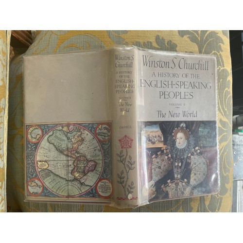 291 - First editionWith original dust jacket 4 volumesWinston S. Churchill (1874 - 1965)A History of the E... 