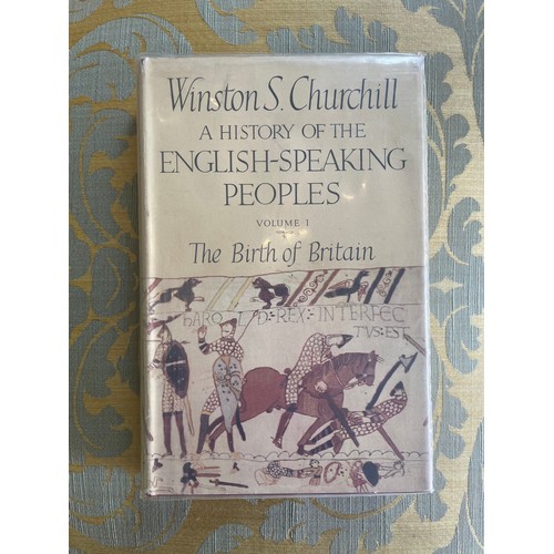 291 - First editionWith original dust jacket 4 volumesWinston S. Churchill (1874 - 1965)A History of the E... 