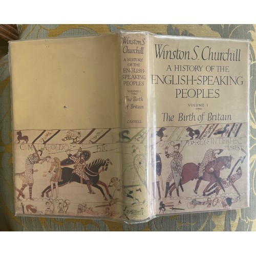 291 - First editionWith original dust jacket 4 volumesWinston S. Churchill (1874 - 1965)A History of the E... 