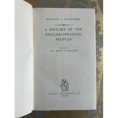 291 - First editionWith original dust jacket 4 volumesWinston S. Churchill (1874 - 1965)A History of the E... 