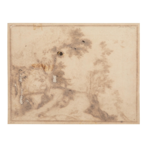 57 - Property of a ladyAttributed to Remigio Cantagallina (1582 - 1656)A wooded landscapeInk on paperDime... 