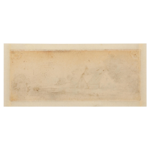 63 - Property of a ladyCircle of Rembrandt van Rijn (1606 - 1669)A canal house Ink on paperStamped, lower... 