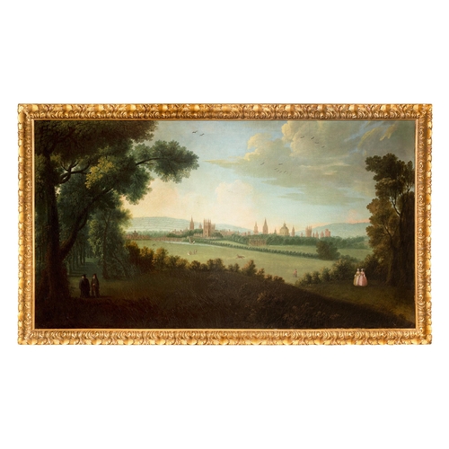 127 - Thomas Smith of Derby (Derby c. 1720 - 1767 Bristol)A view of Oxford looking across from the Souther... 