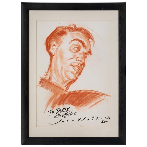 152 - Property of a gentleman of ChelseaJohn Watkiss (1961 - 2017)A preparatory sketch for the portrait of... 