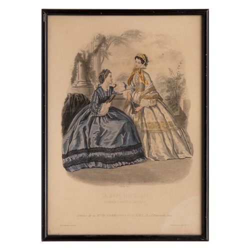 178 - To be sold without reserveProperty of a gentleman19th Century,5 hand-coloured printsLa mode illustre... 